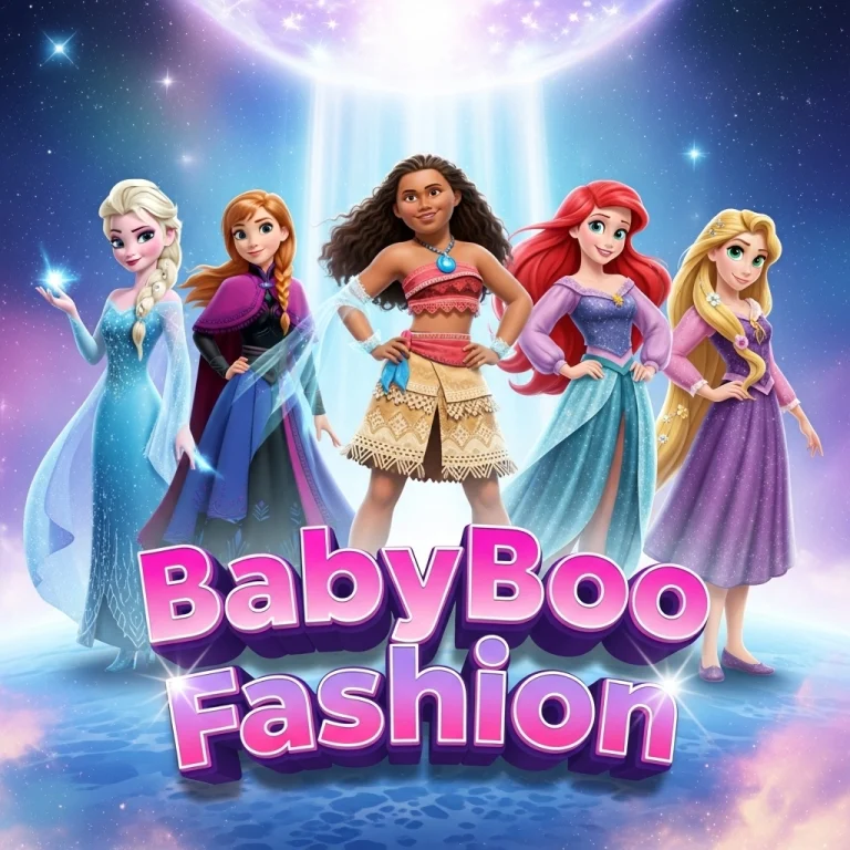 BabyBoo Fashion galaxy-themed dress-up game for girls